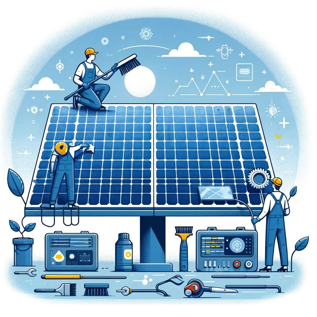Wartung von Solaranlagen – Maximierung von Effizienz und Langlebigkeit
